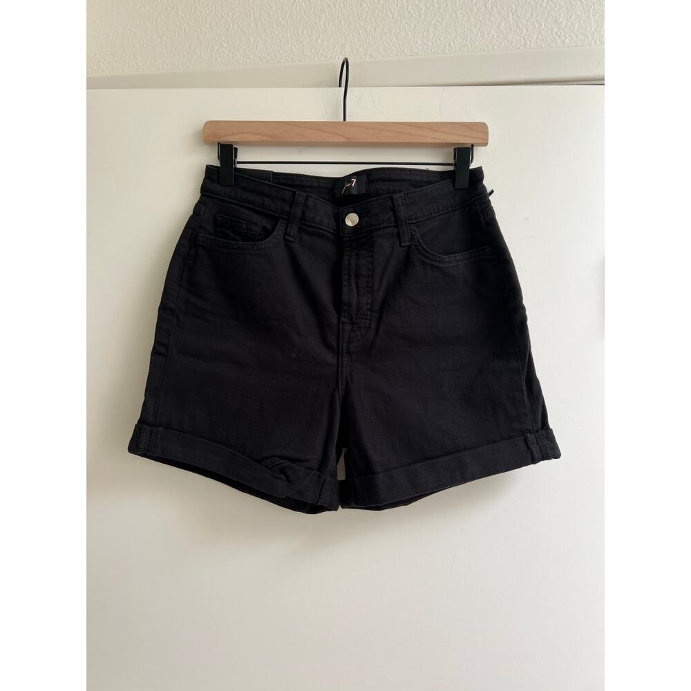 NEW Jen7 by 7 of Mankind Jean shorts black size 6